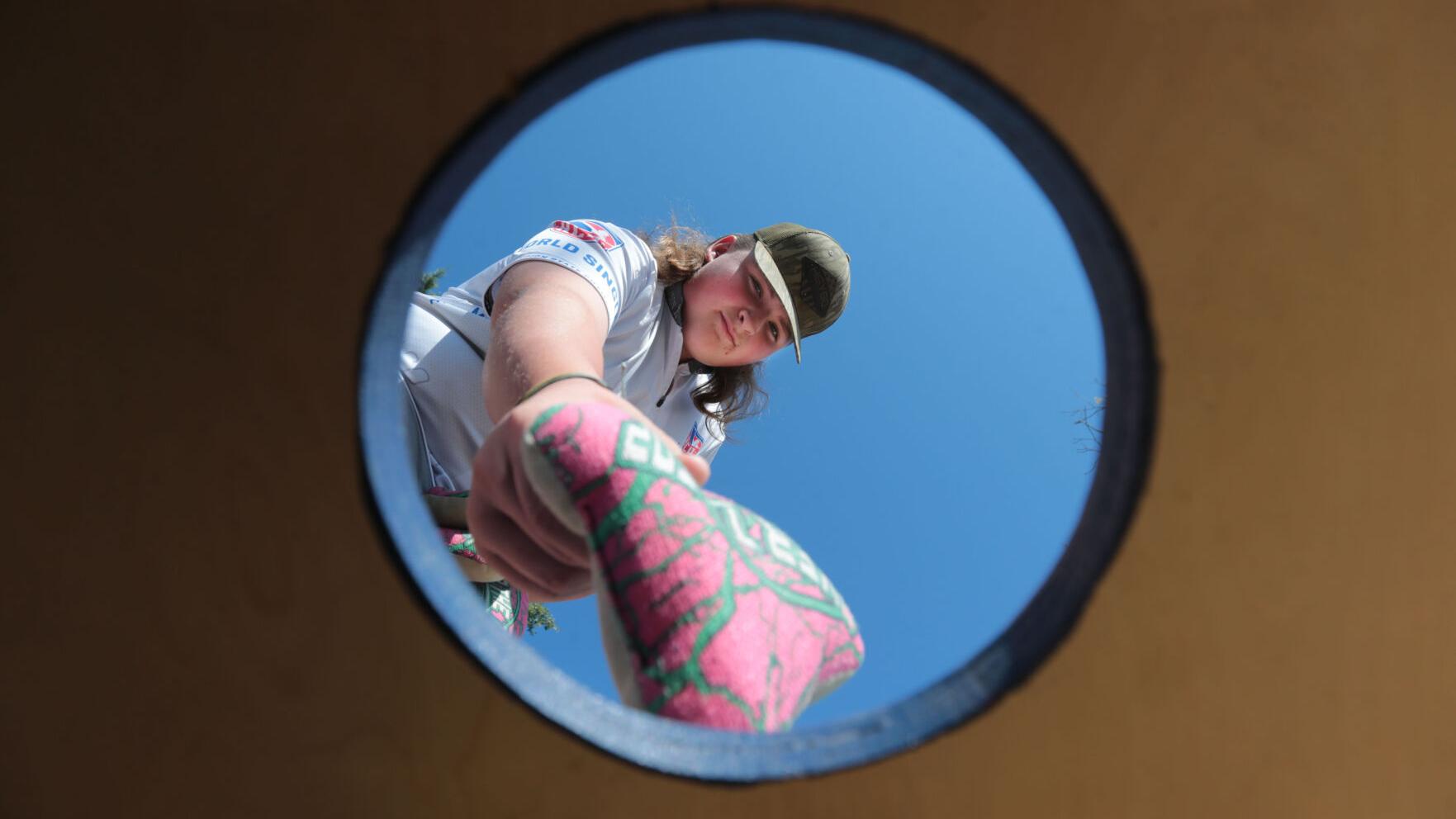 Itawamba teen Ace Rogers is a competitive cornhole player